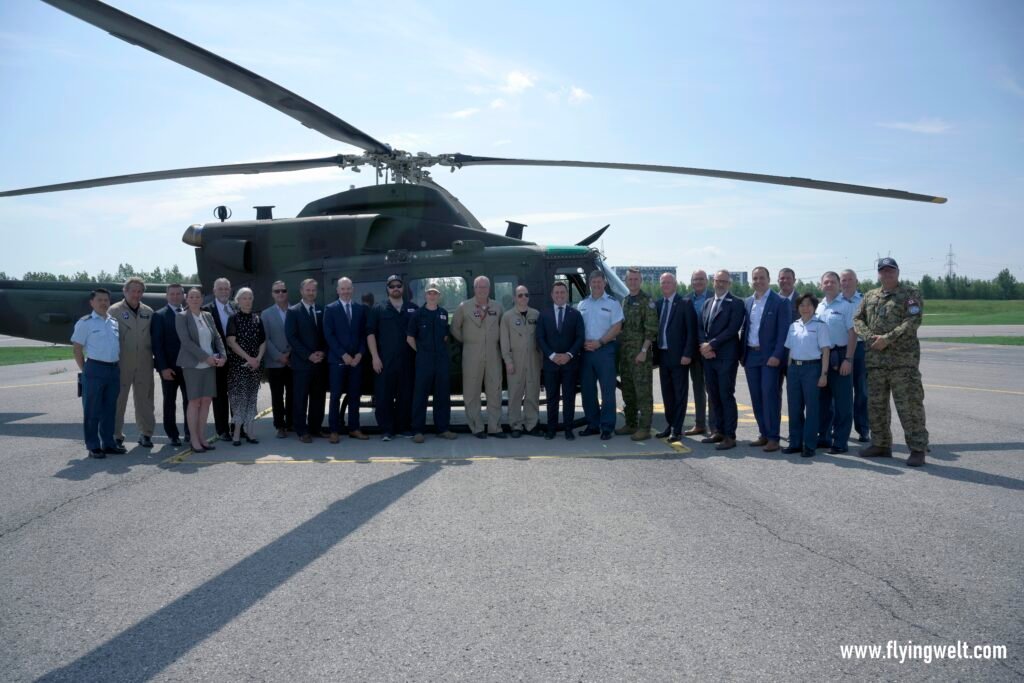 Royal Canadian Air Force's upgraded Bell CH-146C MK II Griffon helicopter completes first flight | Flying Welt