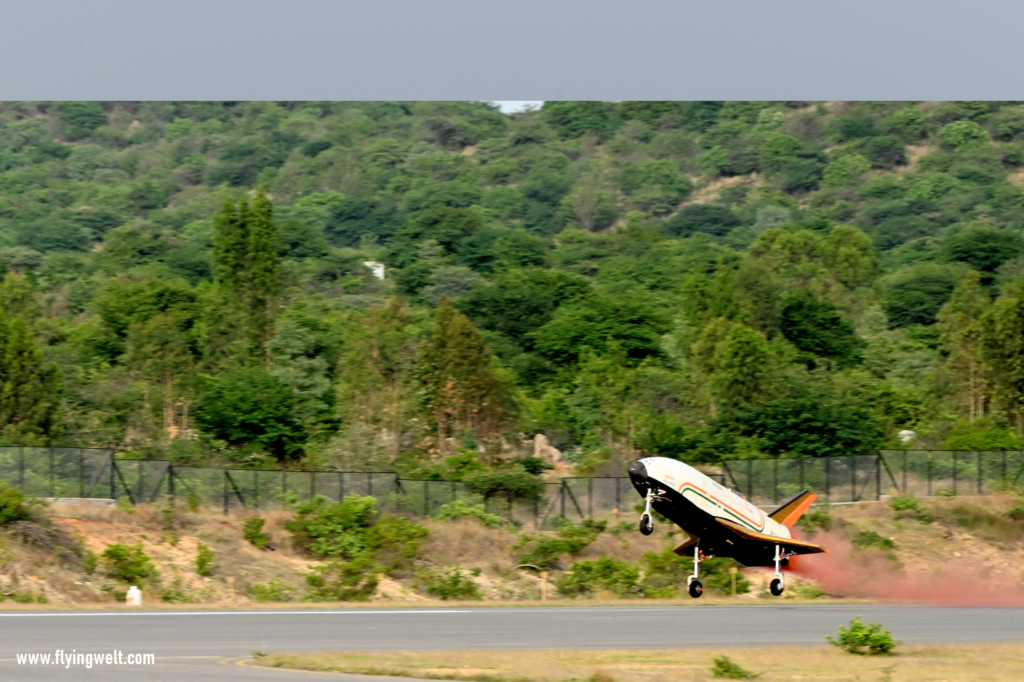 ISRO Pushpak Reusable Launch Vehicle (RLV) Landing EXperiment (LEX)