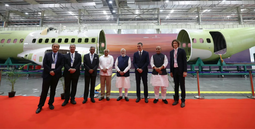 Airbus and Tata Advanced Systems Inaugurates C295 Assembly Line in India