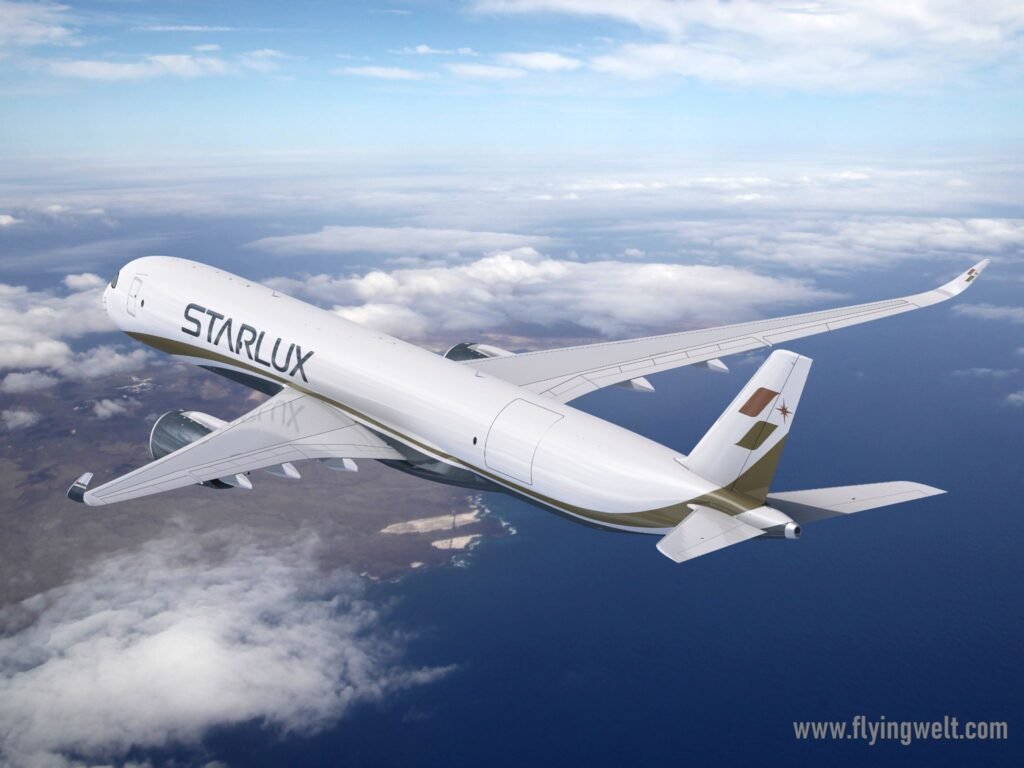 STARLUX Airlines of Taiwan orders five more A350F freighters